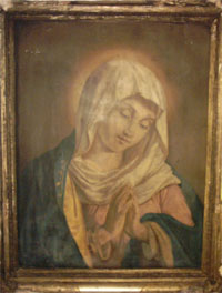 Icoana din biserica de lemn din Francenii Boiului
